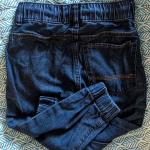 Denim Jogger Pants